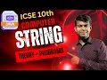 STRING 1 SHOT Important Java Programs Class 10 ICSE Computer 2026 Exam