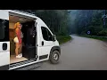 Download Lagu Luxury Vanlife Camping on Haunted Forest Road