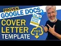 Cover Letter Template Google Docs GET A FREE MAGIC COVER LETTER QUICK START TEMPLATE