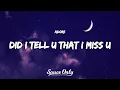 Download Lagu adore - did i tell u that i miss u (Lyrics)