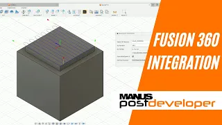 Running MANUSpost inside Fusion 360