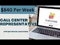 3 Call Center Representative Jobs Weekly Pay