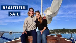 First Sailing Trip of the Year (PART 3): Sailing to an Island // Blue Moon Life Ep. 38