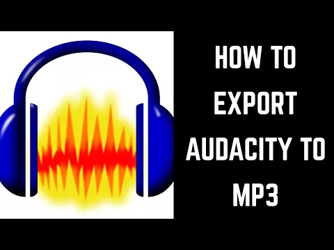 Download MP3 How to Export Audacity to MP3