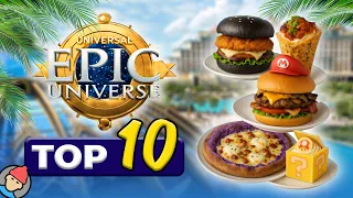 TOP 10 Restaurants at EPIC UNIVERSE UNIVERSAL ORLANDO RESORT