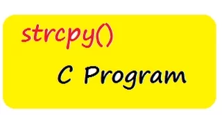 TAMIL STRCPY IN C PROGRAM DEMO