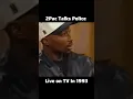 Download Lagu 2Pac Talks Police On Live TV In 1993 🐐 #2pac #tupac #hiphop #rap #activism