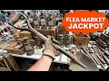 FLEA MARKET RARE FIND TREASURE HUNT SHOPPING FOR ANTIQUES AT THE ROMONA FLEA MARKET JACKSONVILLE FL