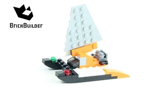 Lego Creator 31028 Super-fast catamaran - Lego Speed Build