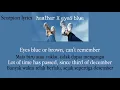Download Lagu heather X eyes blue // lirik + terjemahan indo