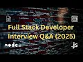 Top 10 Full Stack Developer Interview Questions Answers 2025 - Crack Your Dream Job