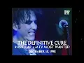 Download Lagu The Cure - Mint Car - MTV, UK - December 15, 1995 - Vanilla Smile and a Gorgeous Strawberry Kiss