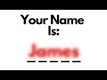 This will accurately guess your Name