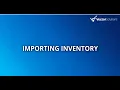 Vector Check It Importing Inventory