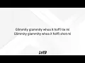 Admiral Bailey – Gimmie Punanny (lyrics)
