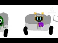 Funbot eats on the