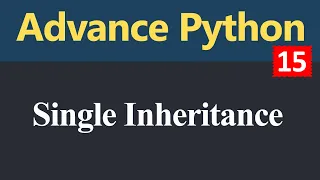 Single Inheritance in Python Hindi