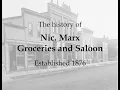The History of Nicholas Marx Groceries and Saloon - Kewaskum