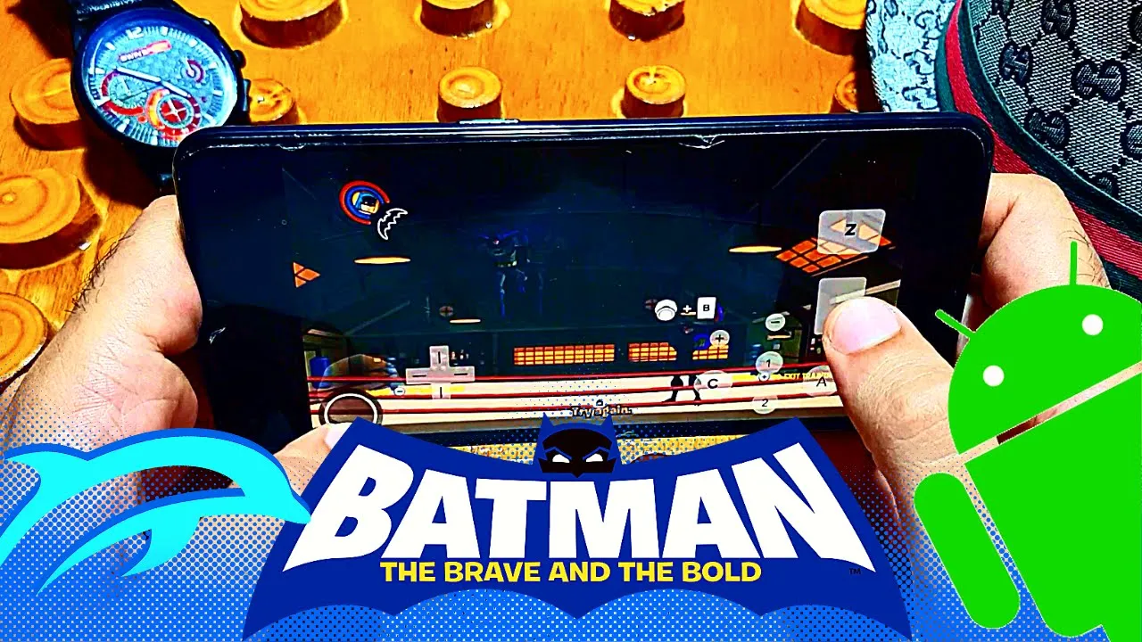Batman The Brave And The Bold The Videogame Wii Android Gameplay - Dolphin Wii Emulator -Mobile 2022