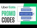 Uber Eats Promo Codes - Full List NEW CODES