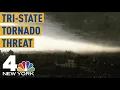 Tornado Threat Watches Warnings As More Severe Weather Pushes Into NYC NJ Storm Team 4