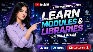 Stop Rewriting Code Learn Modules Libraries for Code Reuse FuturE - BreaK