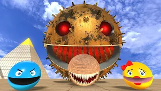 CARTOON CAT VS ROBOT VS BLUE PACMAN | LIVE