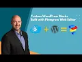 Custom WordPress Blocks with Pinegrow Web Editor