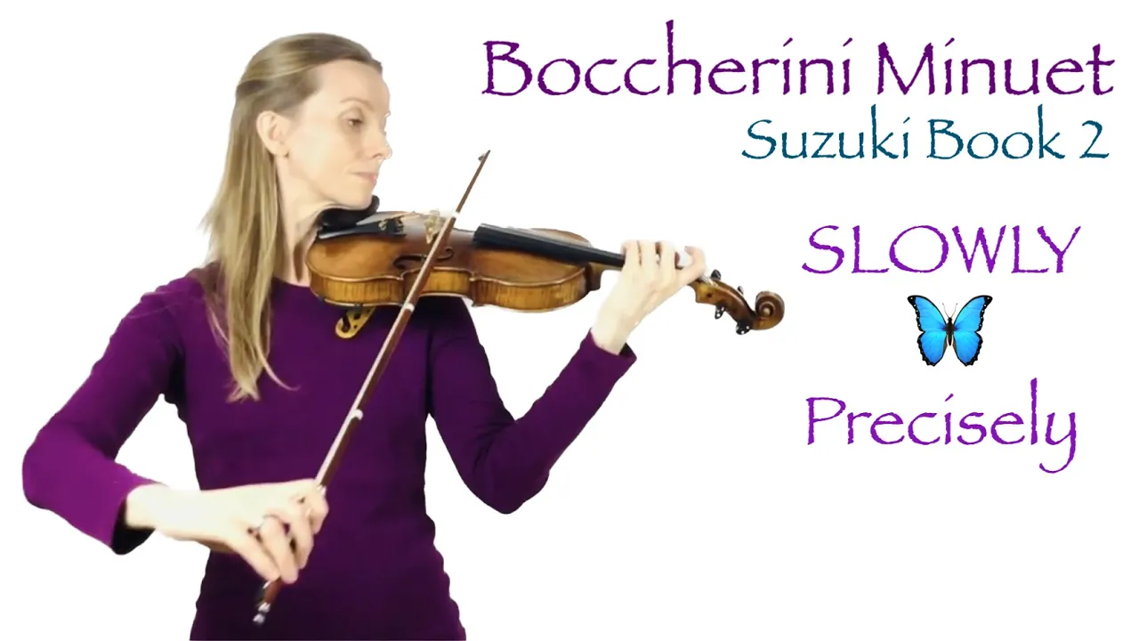 Boccherini Minuet - learning it with ease🎻🌷