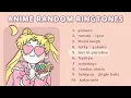 Download Lagu ANIME RANDOM RINGTONES (free download - with link)