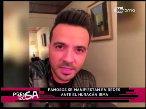 Famosos se manifiestan en redes ante el huracán Irma