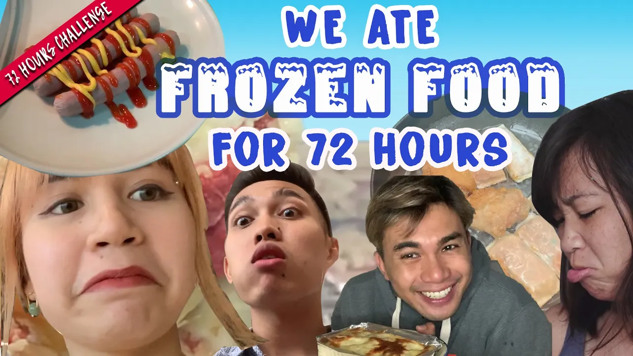 We Ate Only FROZEN FOOD For 72 Hours   72 Hours Challenges   EP 22