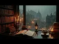 Lagu You're Reading Alone at Victorian London by the Window | Rainy Autumn Ambience | Dark Academia