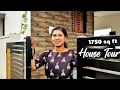 house tour of 1750 sq ft home in tamil modular kitchen bio digestor interior designing ideas