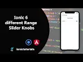 Ionic 5 Range Slider Knobs Ionicsolutions