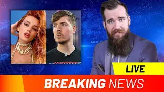 Transphobic Mr Beast Bella Thorne Queen Of The Simps