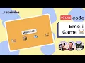 Live-code an emoji game with us HTML CSS JavaScript