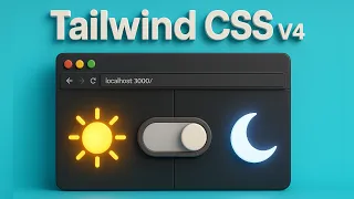 Dark Mode in Tailwind CSS v4 with React Vite 2026 Light Dark Mode Toggle Tutorial