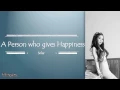 Solar - A Person Who Gives Happiness (행복을 주는 사람) | Sub (Han - Rom - English) Lyrics