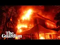 Download Lagu Footage shows deadly fire in Makassar, Indonesia, after protesters storm council buildings