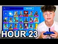 Upgrading My Little Brothers Fortnite Account For 24 Hours