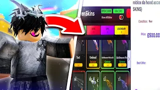 I Bought A 500 Roblox Da Hood Account IT WAS STACKED