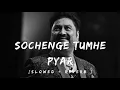 Sochenge tumhe pyar - Slowed & Reverb | Kumar Sanu |sochenge tumhe pyar kare kenahi lofi