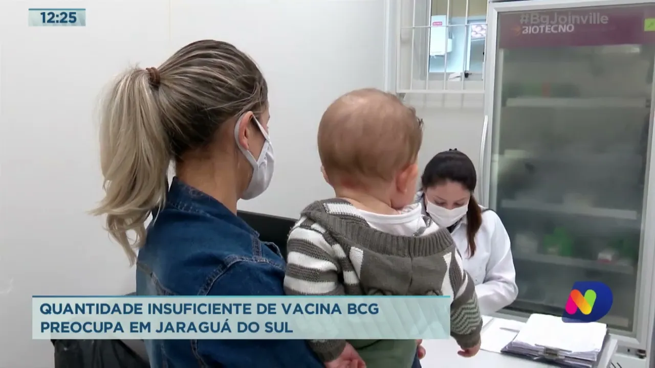Quantidade insuficiente de vacina BCG preocupa em Jaraguá do Sul
