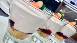 طريقة عمل تشيز كيك بارد المطعم مع الشيف محمد حامد 