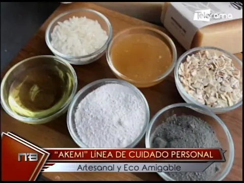 Akemi línea de cuidado personal artesanal y eco amigable
