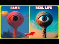 Download Lagu WATER EYE TOWER MONSTER VS REAL LIFE | All Eat Monster | Guess The Eater MONSTER'S VOICE?