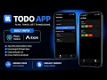 Todo App in React Native Expo Full Source Code Project Report
