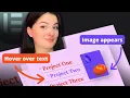 HOVER OVER TEXT to REVEAL IMAGE - Elementor FREE