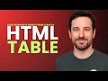 HTML CSS Crash Course HTML Table tag